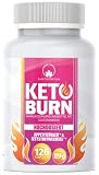 KETO BURN®* Appetitzügler* Kapseln, Abnehmen* & Stoffwechsel** EXTREM hochdosiert mit Glucomannan, Cholin, Vitamin B1 + Vitamin B6 für Frauen & Männer – Nahrungsergänzung schnell & stark, 21 Tage Kur