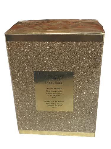 Victoria's Secret Angel Gold Eau De Parfum 3.4 Ounce Spray Discontinued Bottle