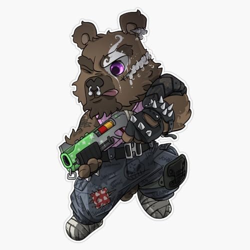 LAD Studio Tactical Teddies ® Hunter J-Something Window Bumper Sticker Decal 5""