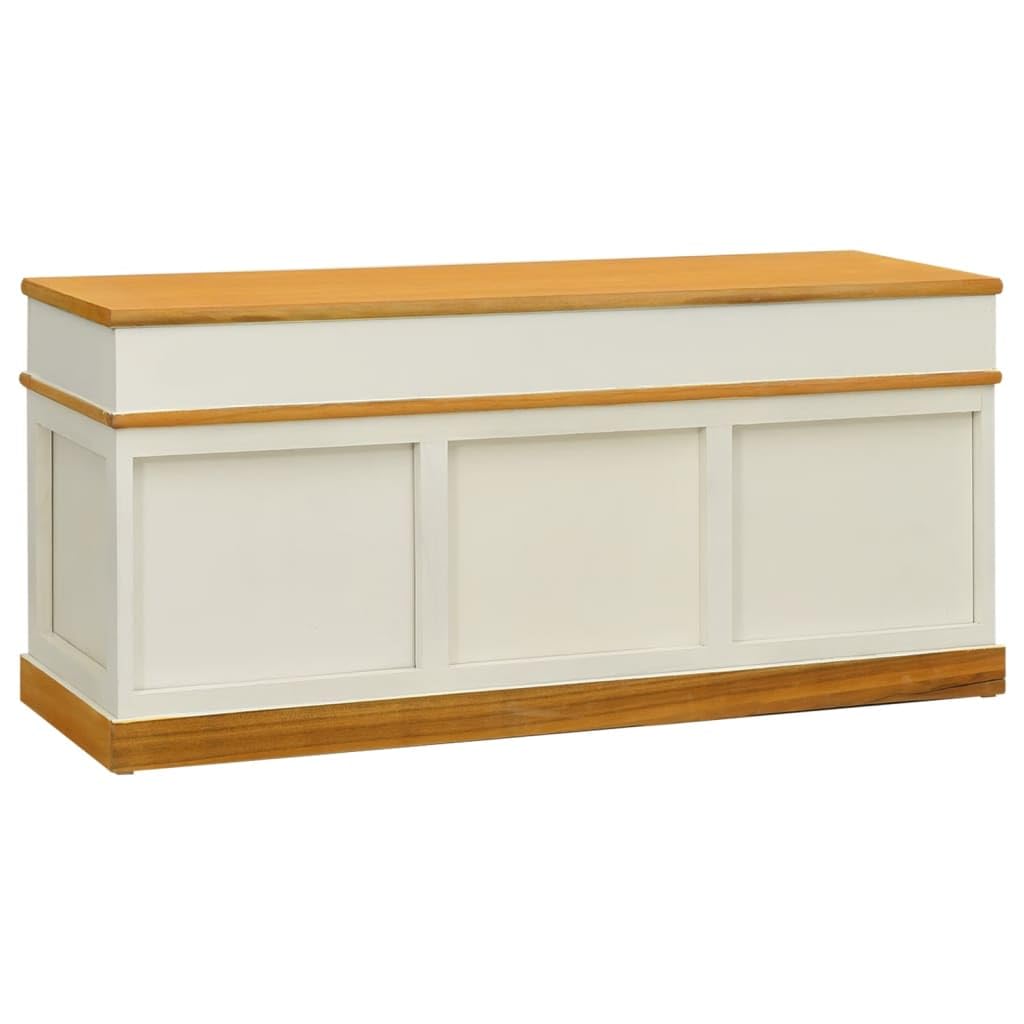 Sitzbank mit Stauraum Schuhschrank Flurbank mit 3 Schubladen - Robuste Holz Sitzbank für Garderobe, Veranda und Schlafzimmer - Organizer Aufbewahrungsbank mit hoher Tragkraft