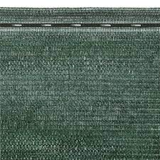 Malla de sombreo, 90% de ocultación, 4 x 10 m, tela verde oscura, para uso en jardín
