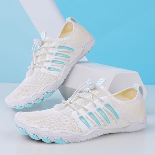 Image of Hike Barefoot Shoes Womens Men,Unisex Barefoot Water Shoes Breathable, Anti-Slip Hiking Footwear for Athletic Wide Toe Shoe Footwear for Hiking, Walking, Running, Yoga, and Water Sports