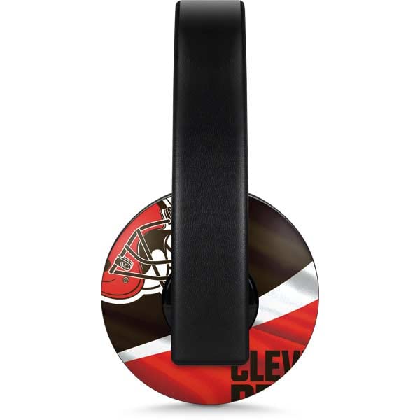 Skinit Decal Audio Skin Compatible with Playstation 4 Gold Wireless Headset - Officially Licensed NFL Cleveland Browns Design