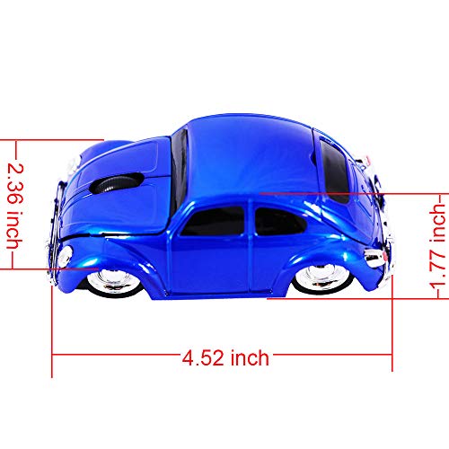 Jinfili Classical Style Wireless Car Shap Computer Mouse Ergonomic Game Optical Mouse Mice For Desktop Laptop Pc Win 10 #TOP2