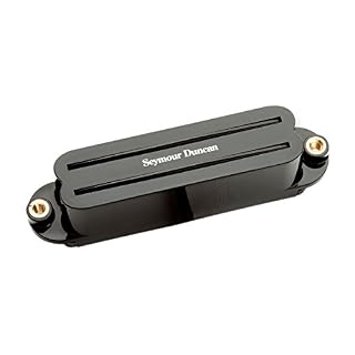 Seymour Duncan SCR-1B Humbucker format simple Cool Rails Strat Micro pour Guitare Electrique Noir - Les Beatles, Paul McCartney, John Lennon, RIngo Starr, George Harrison