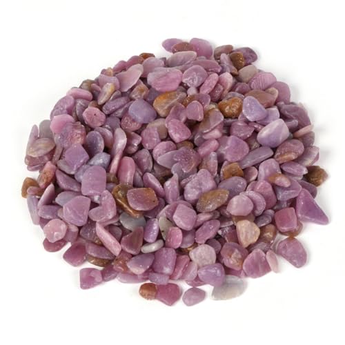 Image of 100 grams Small Tumbled Chips Polished Crushed Stone Crystal Healing Embellishments