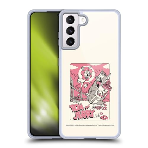 Carcasa Samsung Galaxy S21+ 5G Tom and Jerry gel antigolpes