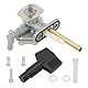 Anlseiod 44300-26E00 Benzinhahn Kompatibel mit Su-zu-kI GSF60/GSF600/GSF600S/GSF1200 Bandit GSF1200S Bandit S Benzinhahn Kraftstoffhahn Schalter Motorrad Ventilschalter Benzinhahnventil 44300-26E01