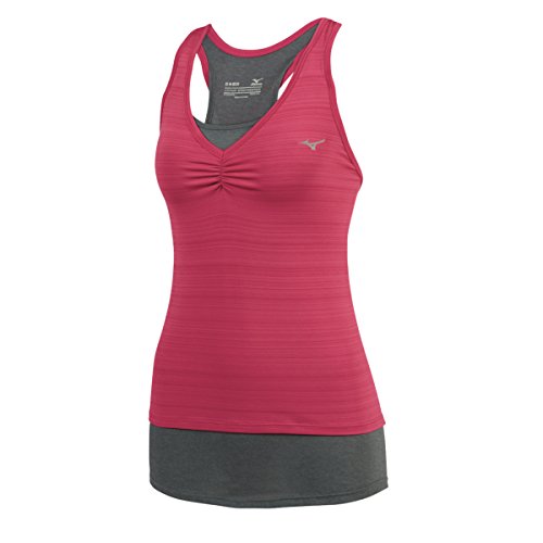 Mizuno running débardeur double femme respirant anti-frottement