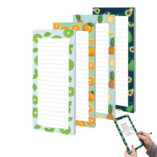 Petits carnets à lignes pour l'école et le bureau mini blocs-notes fruits pour filles