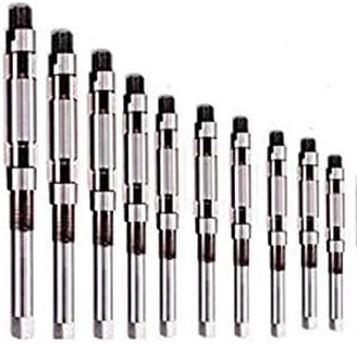 Factory Adjustable Hand Reamer Set 10 pcs set Capacity 3/8" to 15/16" Reaming Tool