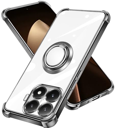 nahailun Xiaomi 15T Pro �P�[�X �N���A �����O�t�� �V���I�~15t �v�� �J�o�[ TPU �ϏՌ� �V���I�~ 15t pro �X�}�z�P�[�X �_�� �y��TPU ���� ���^ �����Y�ی�X�}�z ���ϖh�~ �����h�~ ����~�߁A���菝�h�~ 36