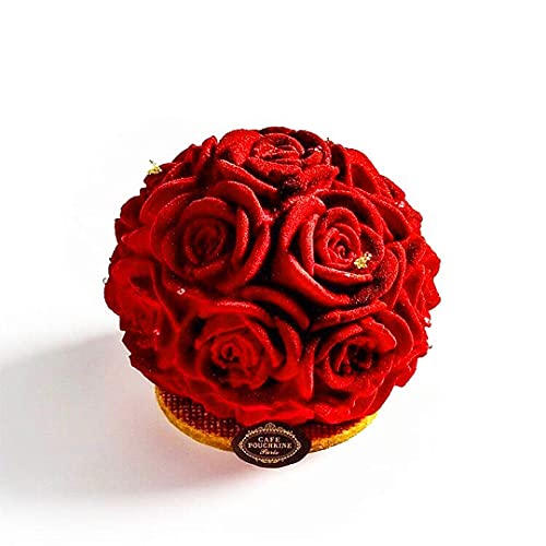 Wyd 3D Silicone Molds Large Bouquet Of Roses Cake Molds Baking Tool Decoration Handmade Candle Soap Fondant Molds #TOP3