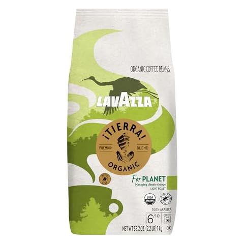 Lavazza Organic Tierra Whole Bean Coffee Blend Cover