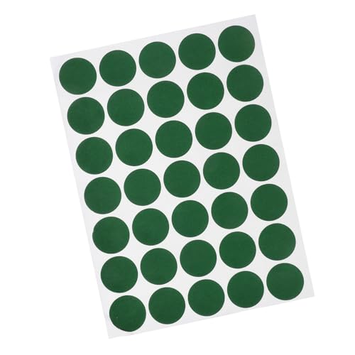Gogogmee 1 Sheet Billiard Repair Patches Self Adhesive Pool Table Stickers for Snooker and Billiards Lint Material Wear Resistant Slip Design Precise Cutting for Easy Application and Use