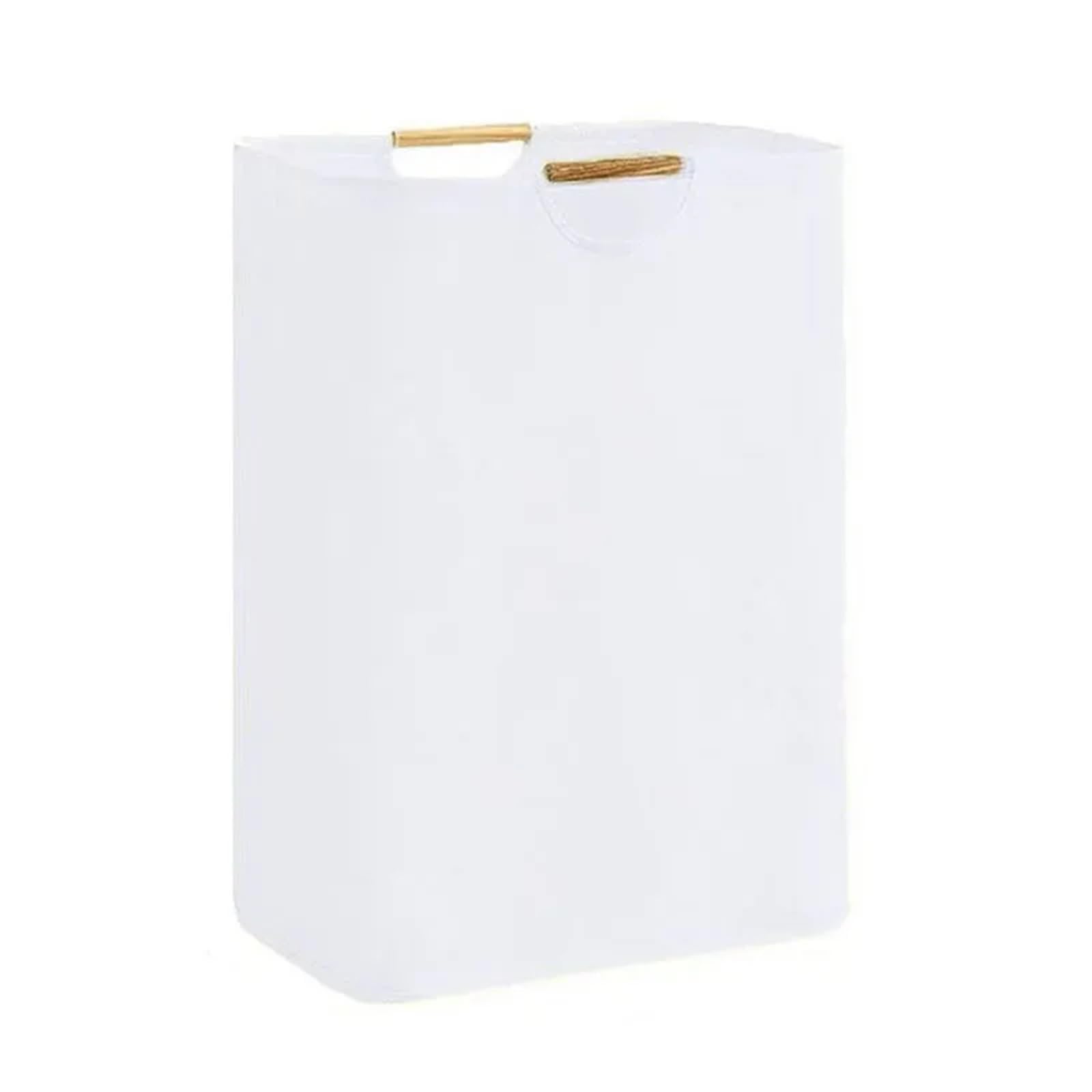 Large Waterproof Laundry Dirty Clothes Basket With Handles For Bedroom(Color3)