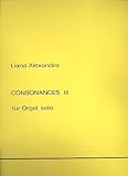 consonance opera droplet 5.0  Consonances 3: für Orgel