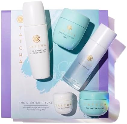 Tatcha The Starter Ritual Set - Balancing for Combo to Oily Skin | 2 Week Introductory Set | $92 Value