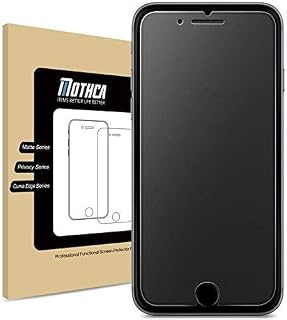 Mothca アンチグレア iPhone SE 3/SE 2 対応 ガラスフィルム 保護フィルム さらさら 指紋防止 反射防止 強化ガラス