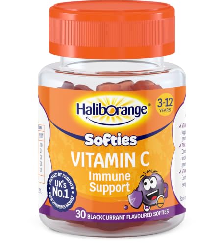 Haliborange Kids Blackcurrant Vitamin C Immune softies Tablet 30