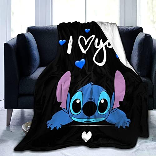 Anime Blanket Ultra Soft Flannel Fleece Throw Blankets Bedding Gifts for Kids Adults All Season 50"X40"