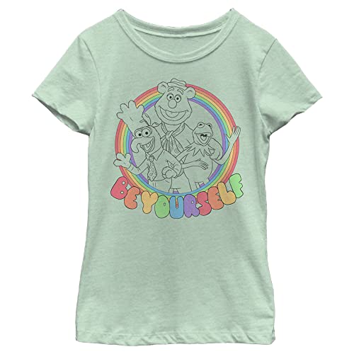 Fifth Sun Disney Muppets Be Yourself Girls Short Sleeve Tee Shirt