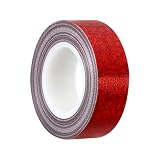 Glitzer-Washi-Klebeband, Glitzer-Klebeband, 15 mm x 5 m, mehrfarbiges holografisches Klebeband for Basteln, 1/2/4 Stück