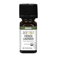 Algopix Similar Product 5 - Aura Cacia Organic French Lavender