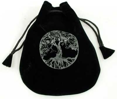 Tree of Life Velvet Pouch