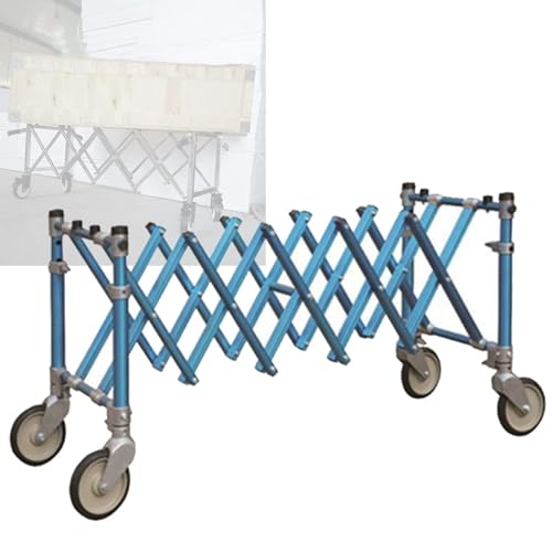 Carrito plegable de aleación de aluminio para ataúd, portátil y ligero, para un fácil transporte