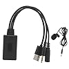 Auto Bluetooth Audio Kabel, Auto Audio Adapter AUX Kabel Microfoon Adapter Muziek Interface Vervanging voor Accent/Azera…