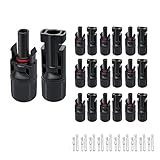 10 coppie X connettore maschio femmina connettore solare pannello solare ramo collegare(10Pairs Connector)