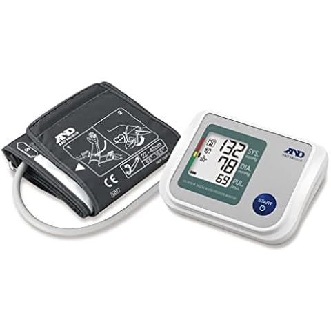 A&D Medical UA-767S-W blood pressure with wide range cuff and AFib screening Cover