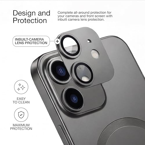 Image of amazon basics Premium Mag-Safe Case for iPhone 11 | Shockproof & Anti-Scratch Cover | Soft Silicone with Wireless Charging | Camera Lens Guard - Gray
