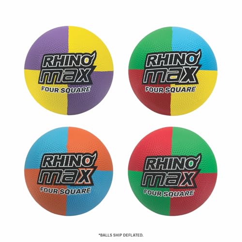 Kit de balles Champion Sports Rhino Max pour dynamiser les jeux de récréation en extérieur