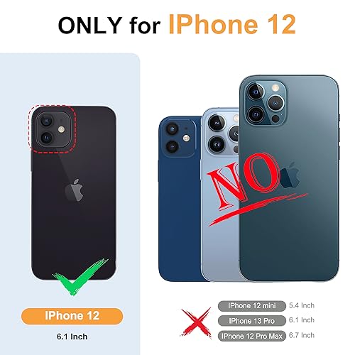 Housse iPhone 12 Pro violette idéale pour sorties et visionnage vidéo - 7
