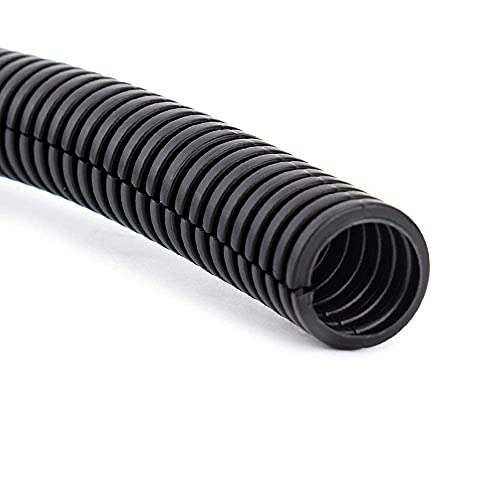 Image of ZhiYo 20FT 1 inch Wire Loom Split Tubing Auto Wire Conduit Flexible Cover