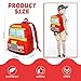 QXWREL Toddler Backpack for Girls 3-8: Preschool Kindergarten Backpack - Cute Kids Backpacks for Girls Boys-Fire truck