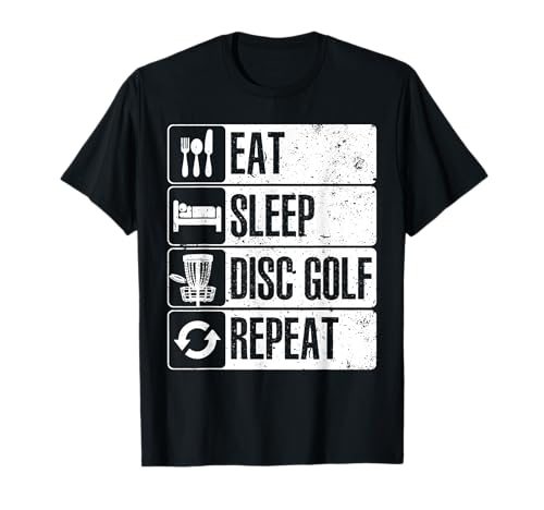 Divertido disco de golf arte para hombres y mujeres jugador de golf golf golf disco golfistas Camiseta