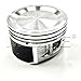 Compatible with Engine Pistons Full Set STD No Rings for C30 C70 XC90 S40 S60 S80 2.5T T5 Fit 2.5 L T B5254T L5 Gas 30731508 Universal Fit Auto Parts