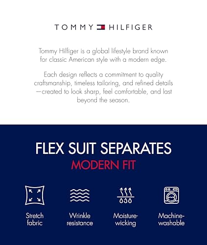 Image of Tommy Hilfiger TH Flex Modern Fit Suit Separates