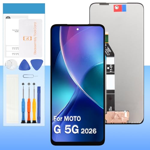 Image of Yondista Original for Mototola Moto G 5G 2026 XT2613-1 Screen Replacement 6.7 inch LCD Display Touch Digitizer Assembly