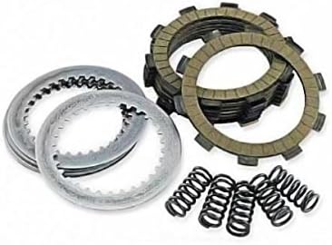 Outlaw Racing ORCS602 Complete Clutch Repair Rebuild Kit - Reinforced with Kevlar - Includes Springs Steel & Fiber Plates - Compatible with Suzuki GSX1300R HAYABUSA 2002-2007