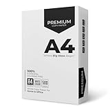 Stick Well A4 Printer Paper - 500 Sheets, White A4 Paper, Compatible with Inkjet, Laser Printers & Copiers, Multipurpose, Ideal for Home and Office Printing (1 Reams)