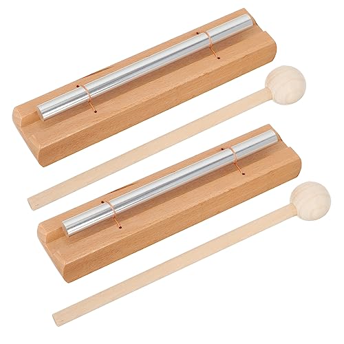 HEMOTON Hand Chime Classroom Bell Teacher Reminder Chime Percussion Instrument for Music Education