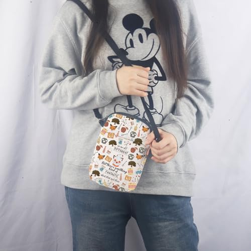 Fox Movie Inspired Gift Fox Quote Crossbody Bag for Movie Lover4