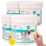 All For Paws ペット用 目やにとりシート 480枚入 涙やけケアシート 厚手 ウェットティッシュ ウェットシート 潤い 舐めても安心 (【お得パック】 4個)