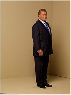 Boston Legal William Shatner as Denny Crane Standing Standing in Corner Smiling 8 x 10 Photo