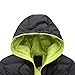 Men's Lightweight Thick Winter Puffer Jacket Packable Insulated Casual Down Coat Windproof Thermal Bubble Coat (Black,X-Large)