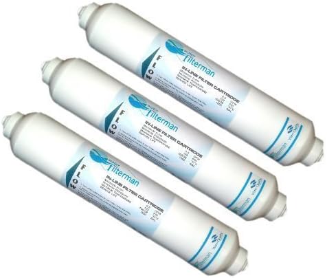 3 Pack of Water Filter Man in Line Water Filters